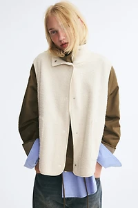 Teddy Fleece Vest