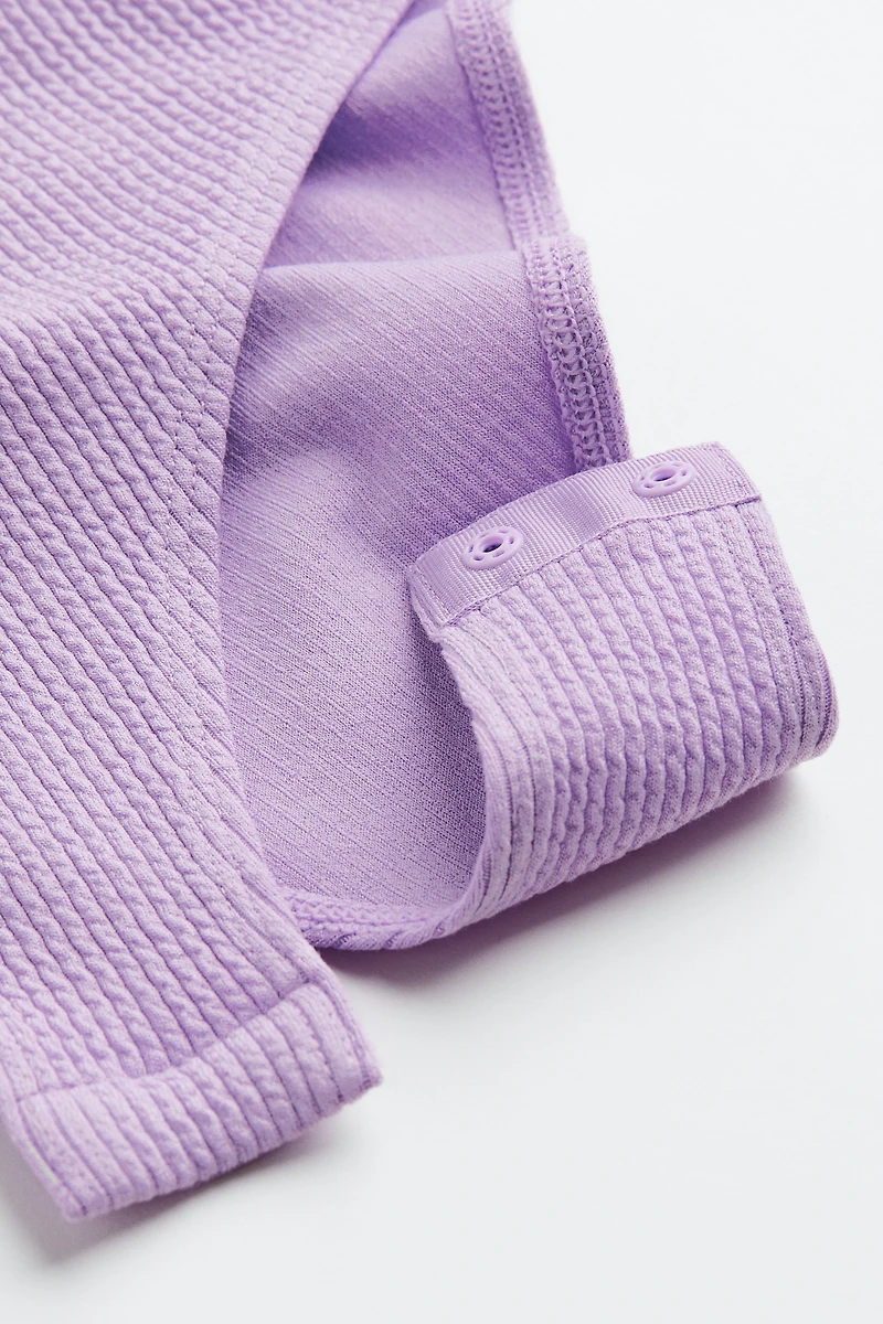 Ribbed Jersey Bodysuit