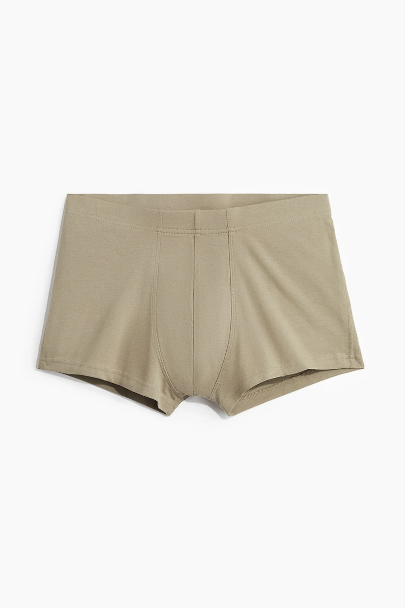 Lot de 5 caleçons boxeurs courts en coton