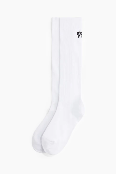 2-pack Knee-high Sports Socks