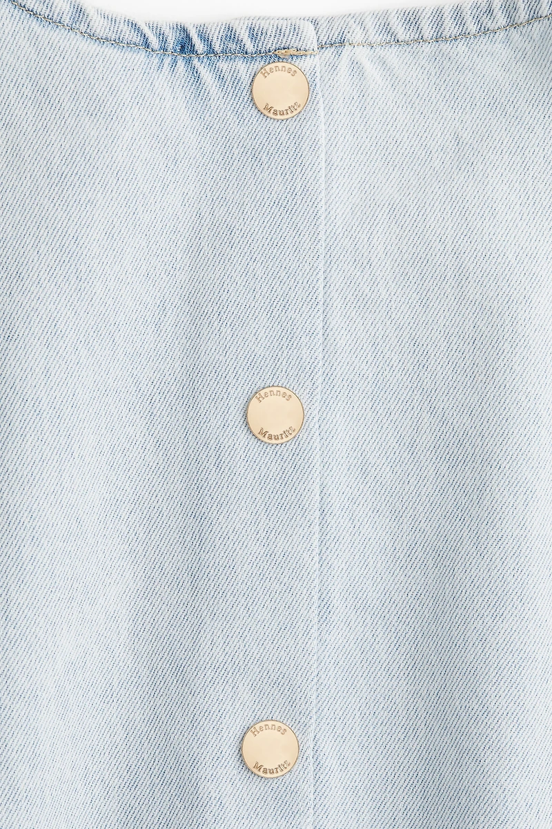 Denim Shift Dress
