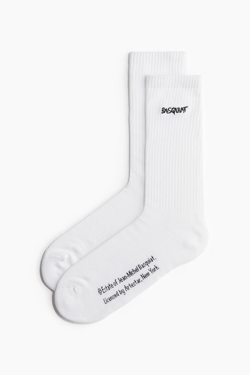 Chaussettes avec motif