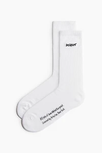 Chaussettes avec motif