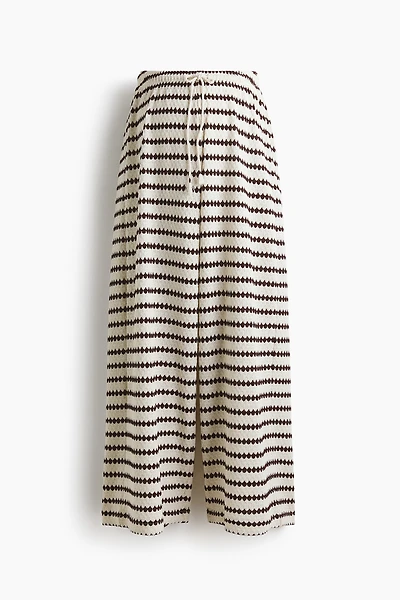 MAMA Pantalon en tricot Before & After