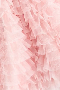 Robe avec jupe évasée