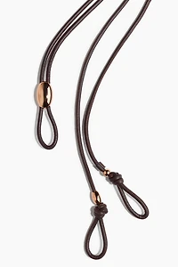 Ceinture en tissu enduit