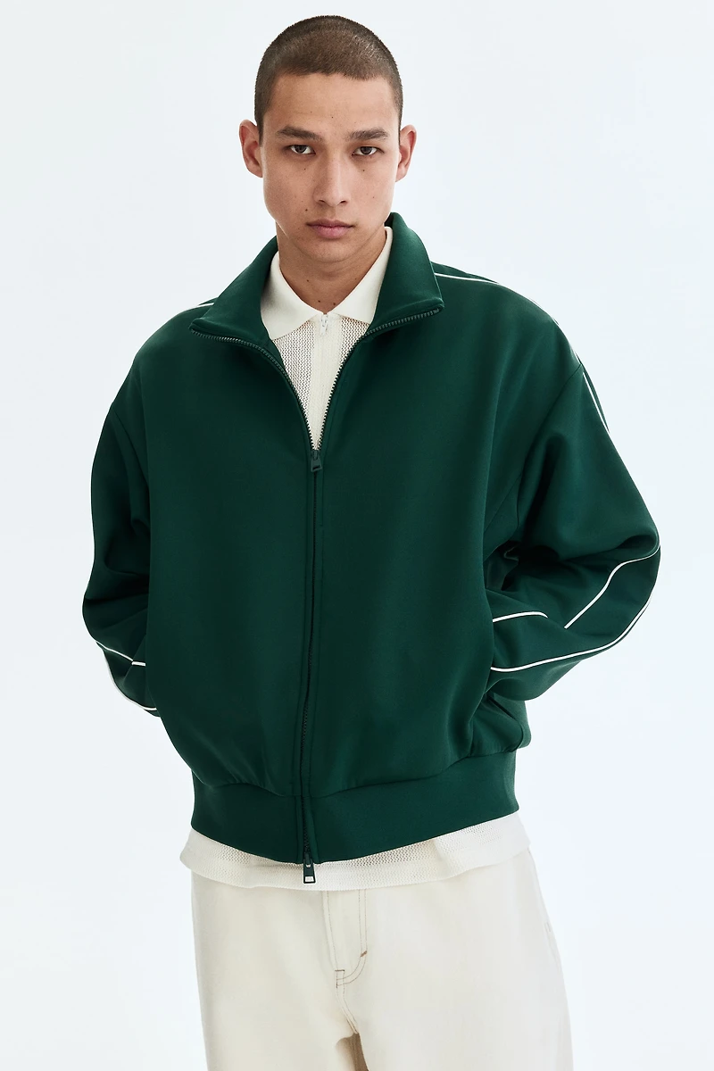 Relaxed-Fit Scuba Track Jacket