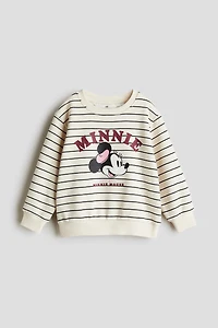 Chandail en molleton avec motif