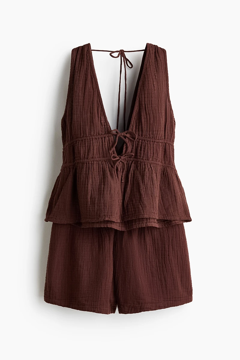 Cotton Muslin Beach Top