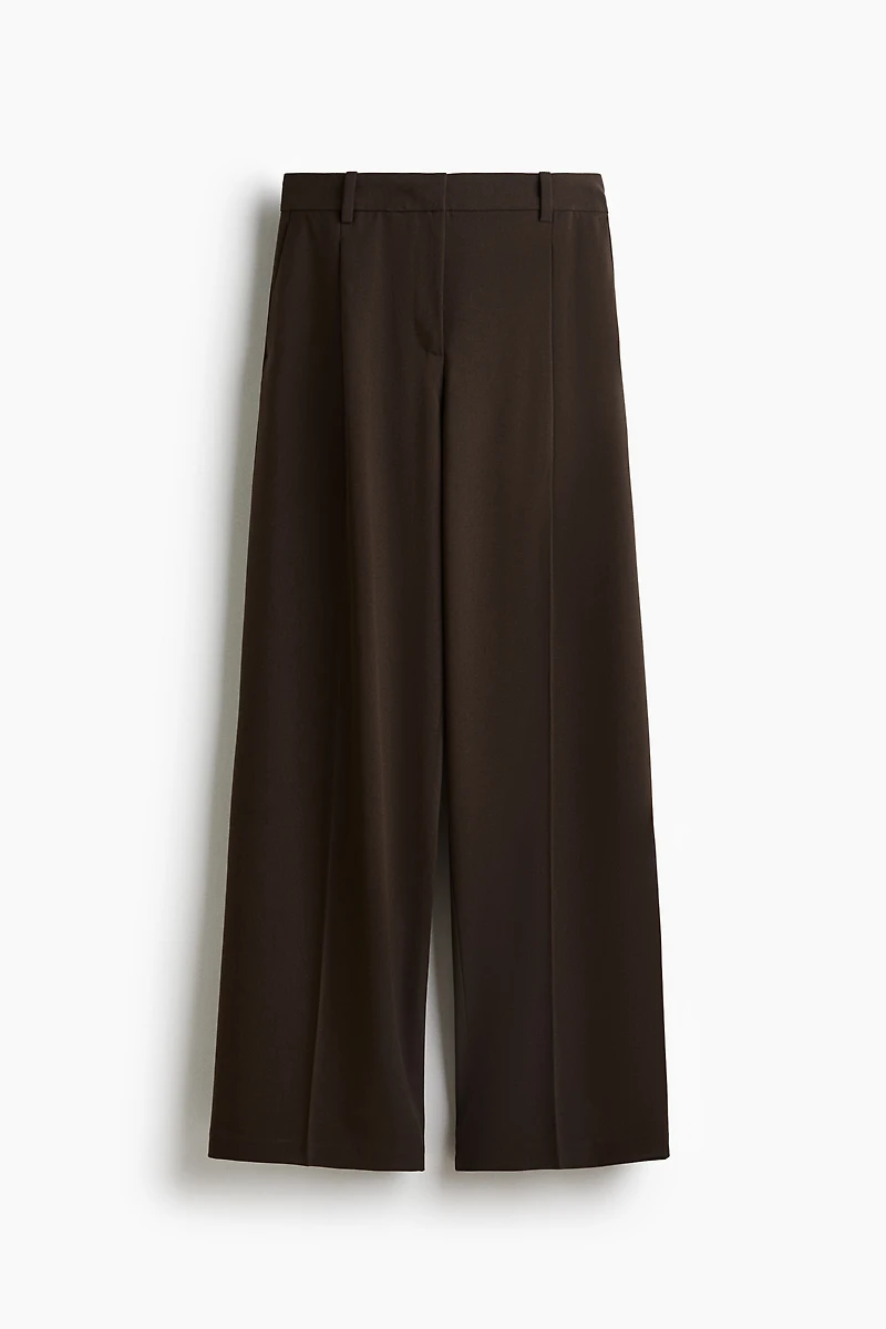 Wide-Leg Dress Pants