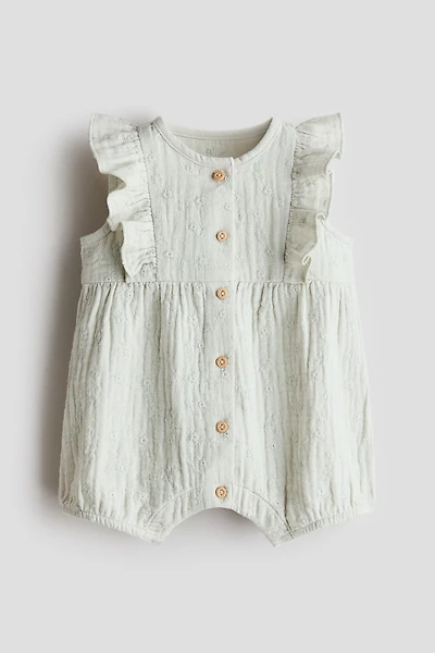 Cotton Muslin Romper Suit