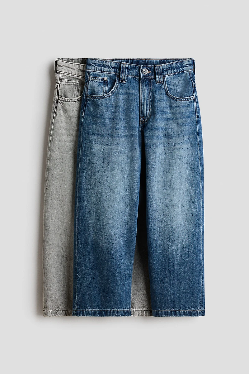 2-pack Baggy Fit Jeans