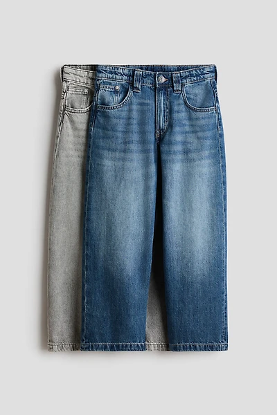 2-pack Baggy Fit Jeans
