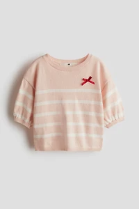 Short-sleeved jumper