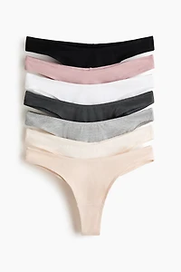 Lot de 7 culottes Brazilian en coton