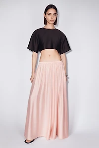 Viscose-Blend Maxi Skirt
