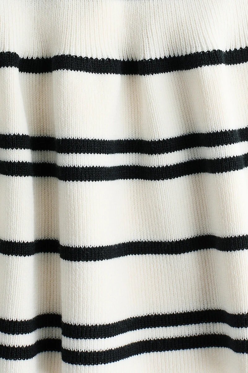 Short-Sleeved Peplum Cardigan