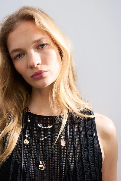 Multi-Strand Cord Necklace