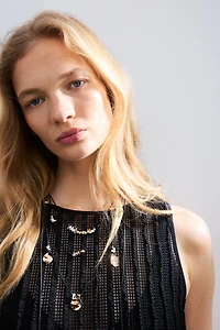 Multi-Strand Cord Necklace