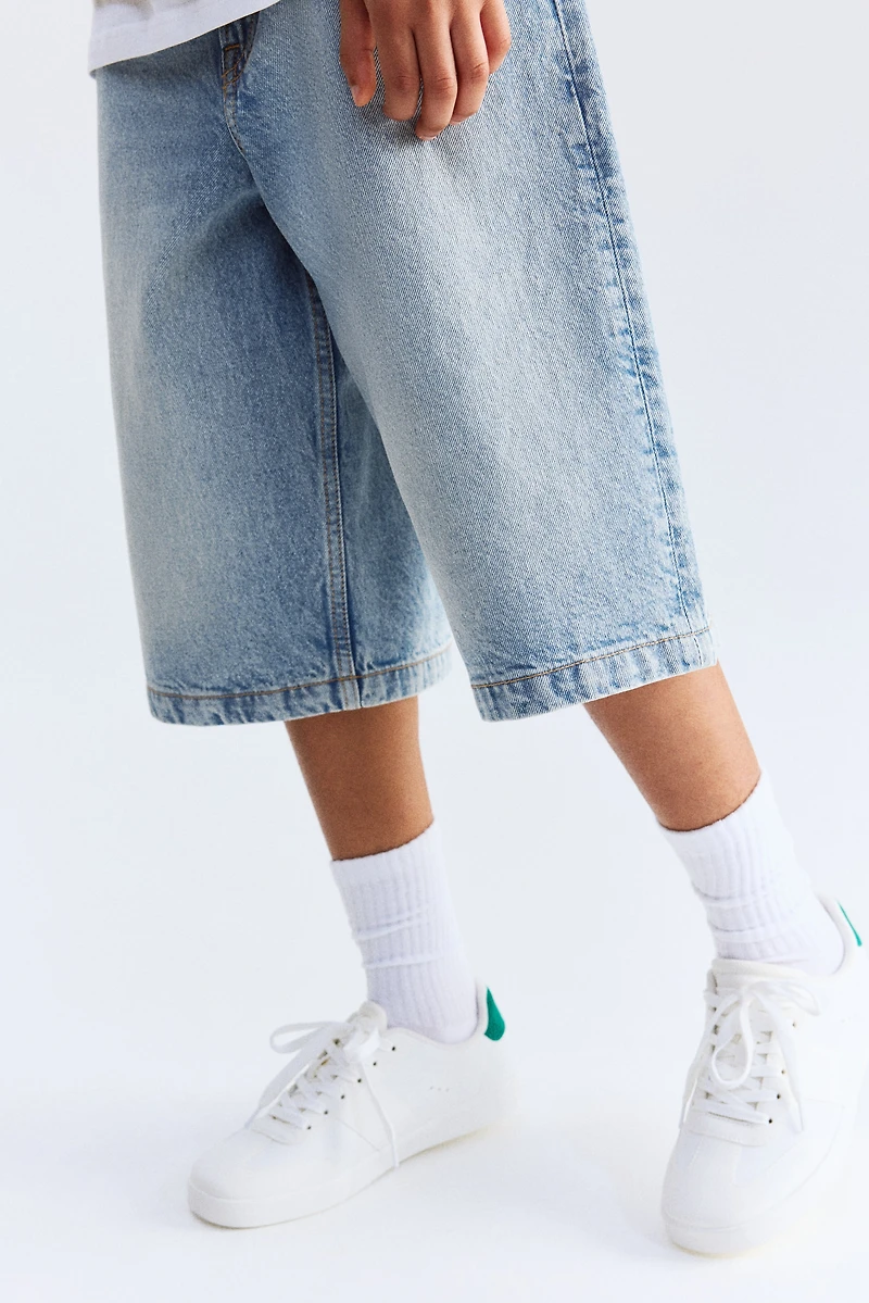 Baggy Denim Shorts