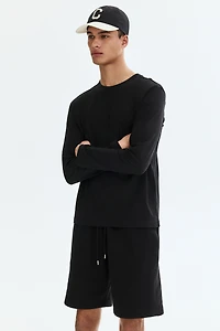Short classique en molleton