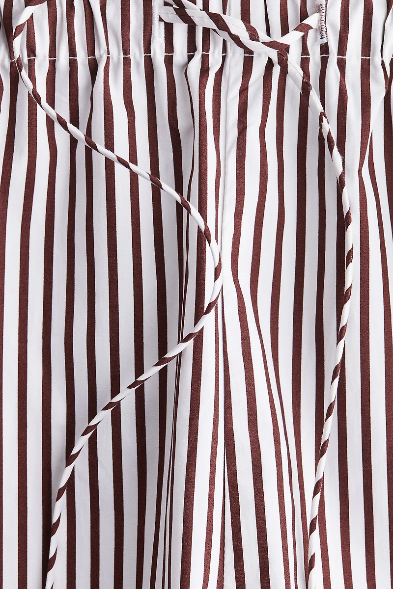 Cotton Shorts with Drawstring