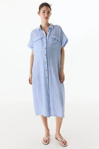 MAMA Muslin Shirt Dress