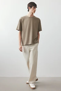 T-shirt gaufré classique