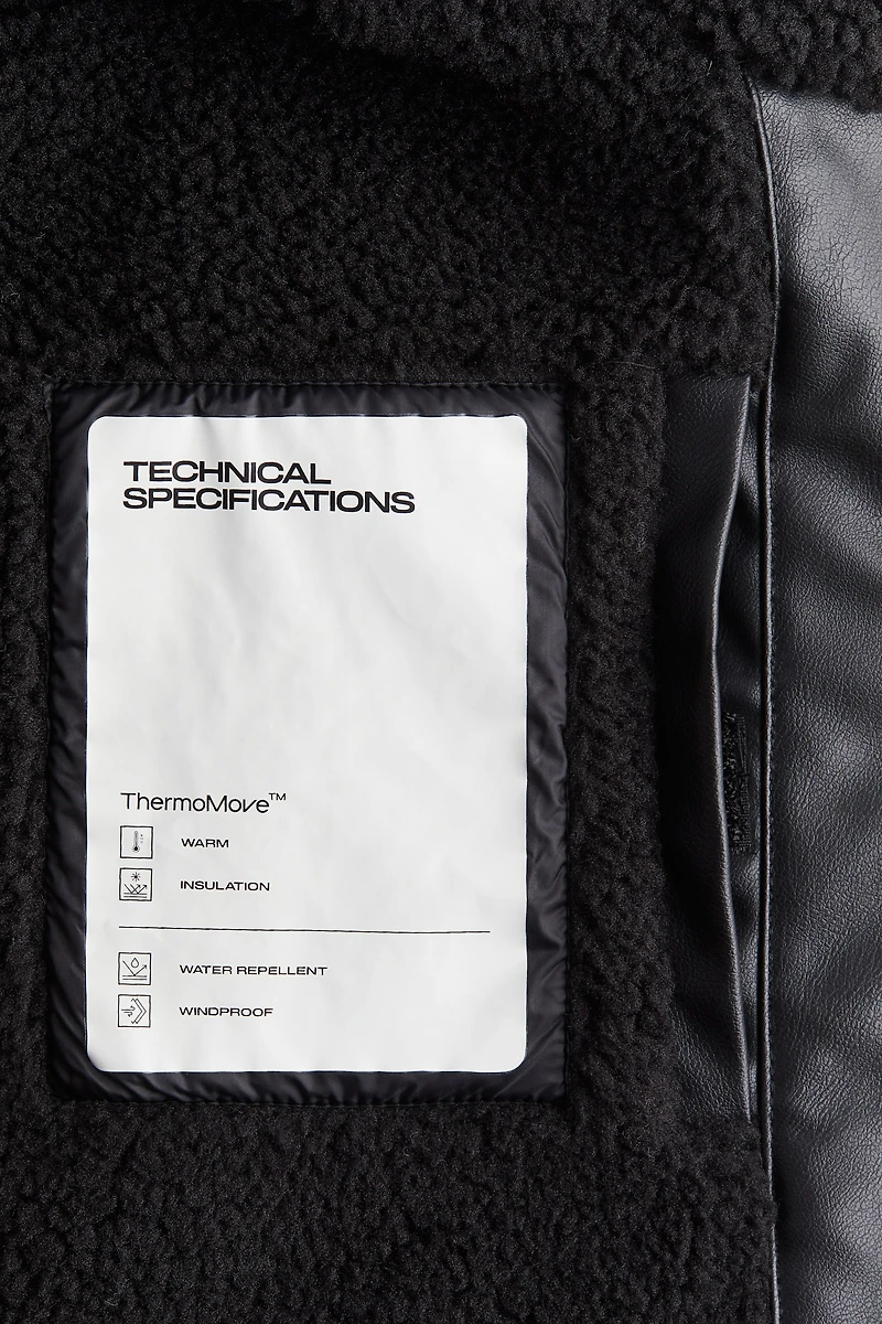 Coated Ski Jacket with ThermoMove™