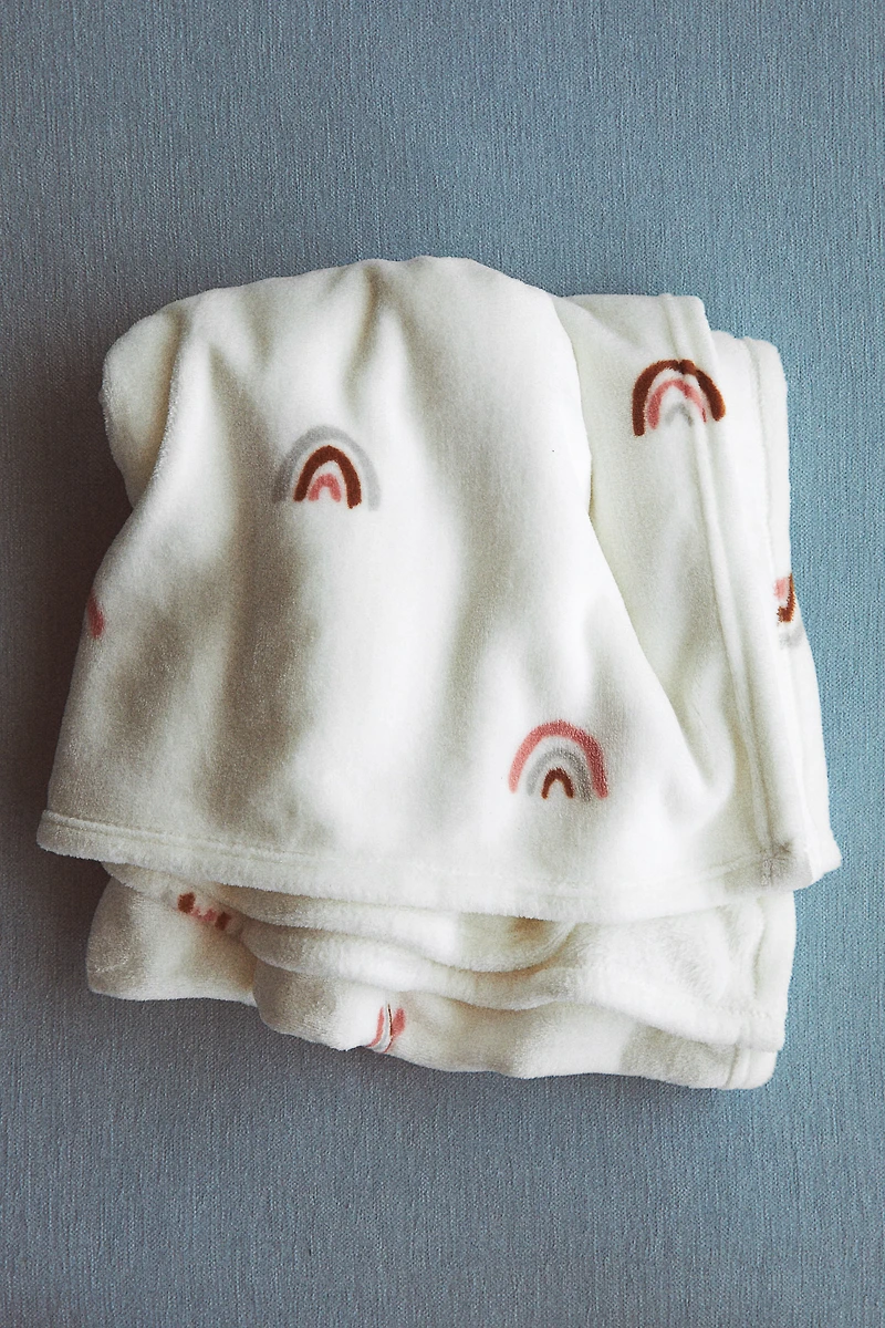 Couverture en polar à motif