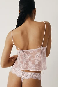 2-Pack Lace Thong Briefs