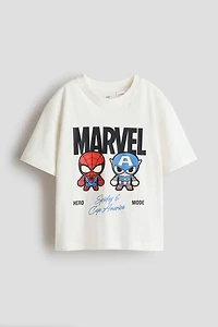 Printed Cotton T-Shirt