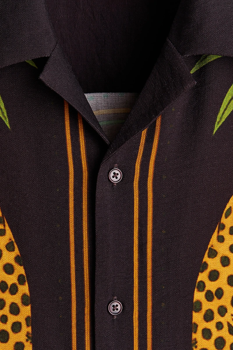 Relaxed-Fit Printed Resort Shirt