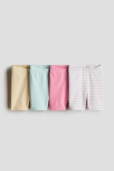 4-Pack Cotton Bike Shorts