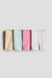 4-Pack Cotton Bike Shorts