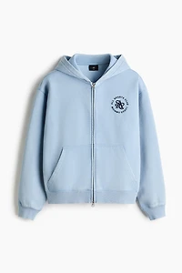 Loose-Fit Hooded Jacket