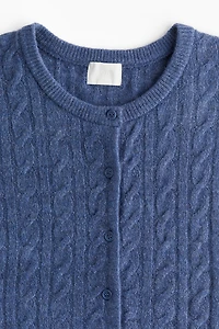 Cable-Knit Cardigan