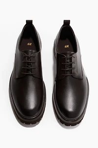 Chaussures Derbys à semelle épaisse