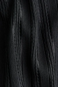 Textured Jersey Top