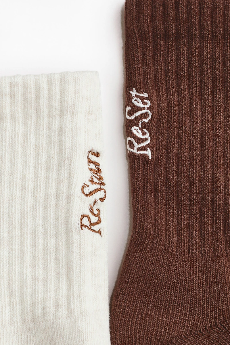 2-Pack Non-Slip Yoga Socks