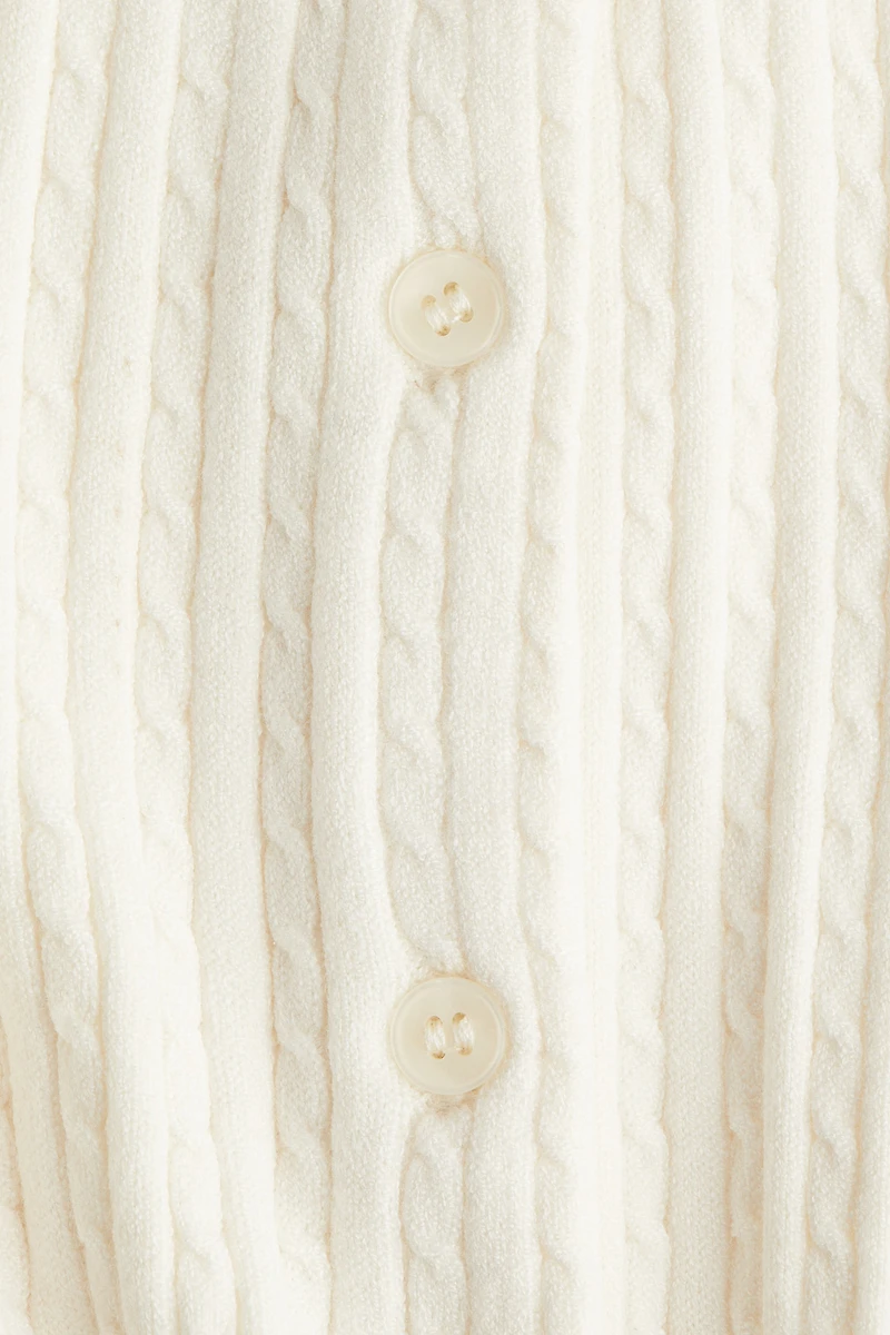 Cable-Knit Cardigan
