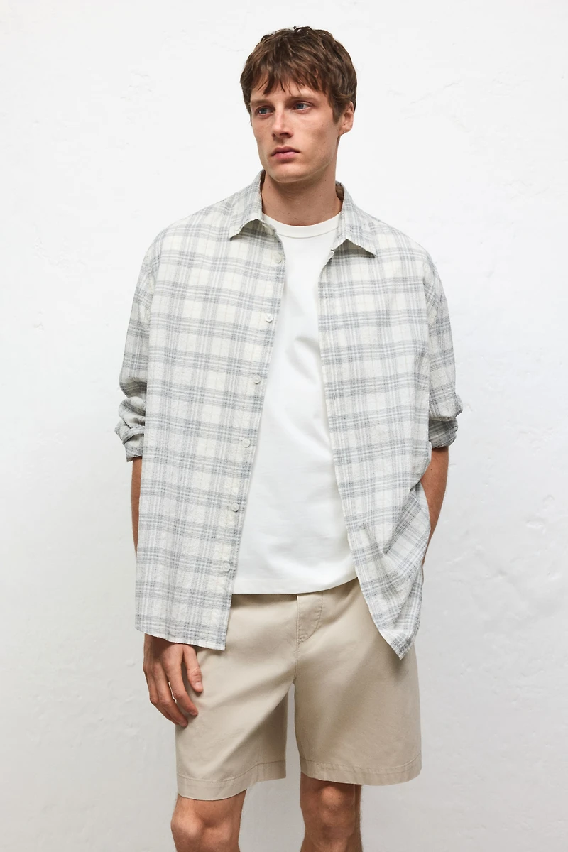 Regular-Fit Canvas Shorts