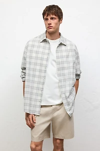 Regular-Fit Canvas Shorts
