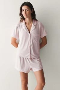 Viscose-Blend Pajamas