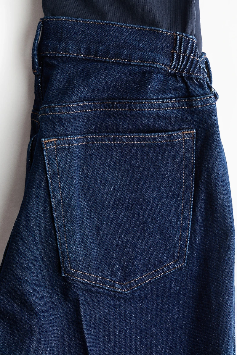 MAMA Slim Straight Ankle Jeans