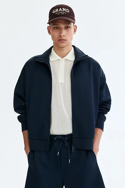 Relaxed-Fit Scuba Track Jacket