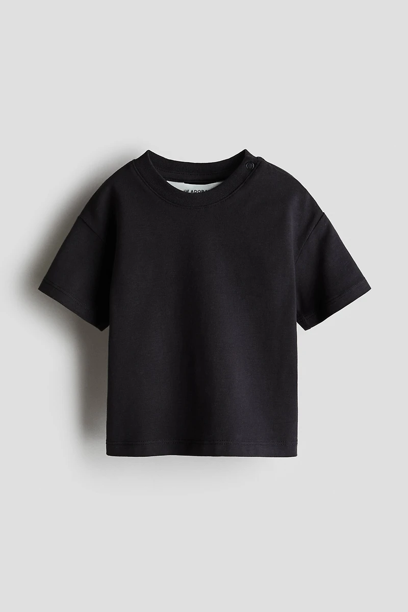 Loose-fit pima cotton T-shirt