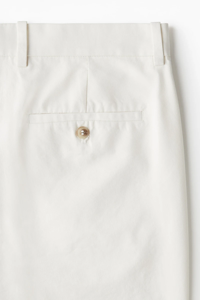 Regular-Fit Lyocell-Blend Chino Shorts