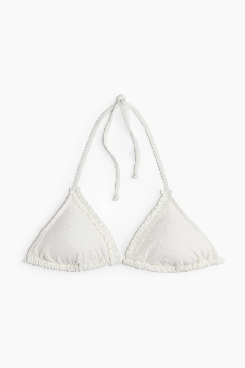 Haut de bikini triangle coussiné