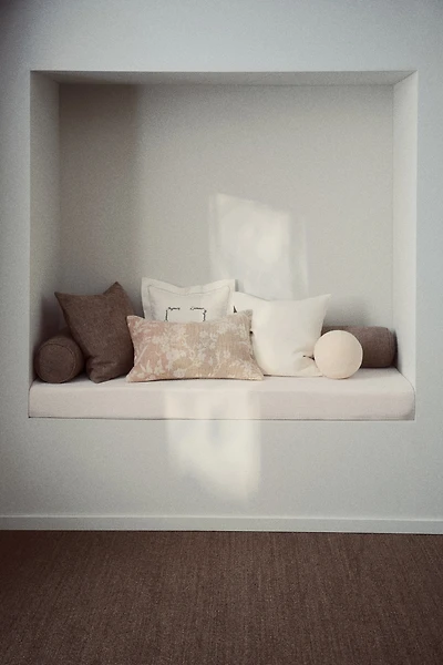 Jacquard-Weave Cushion Cover